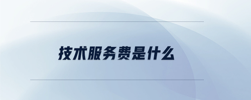 技術服務費 解析技術咨詢與服務的核心內(nèi)涵